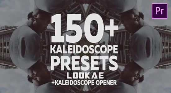 Premiere预设-150种对称镜像万花筒视觉效果动画PR预设 Kaleidoscope Presets