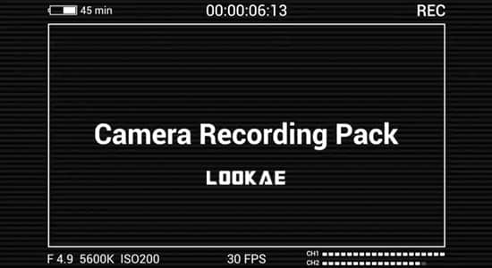 PR预设-摄像机取景框录制拍摄特效 Camera Recording Pack