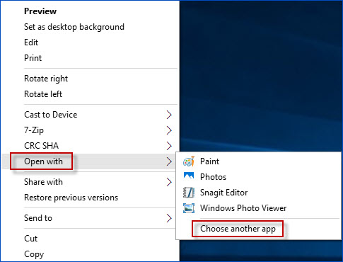照片查看器在Windows10中的默认设置步骤-1