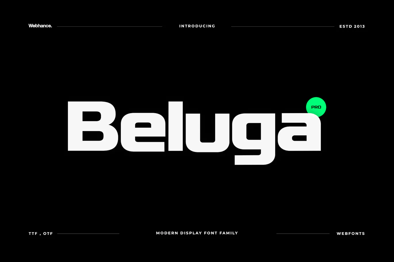时尚简约的设计无衬线英文字体 Beluga - Modern Sans-Serif Font family
