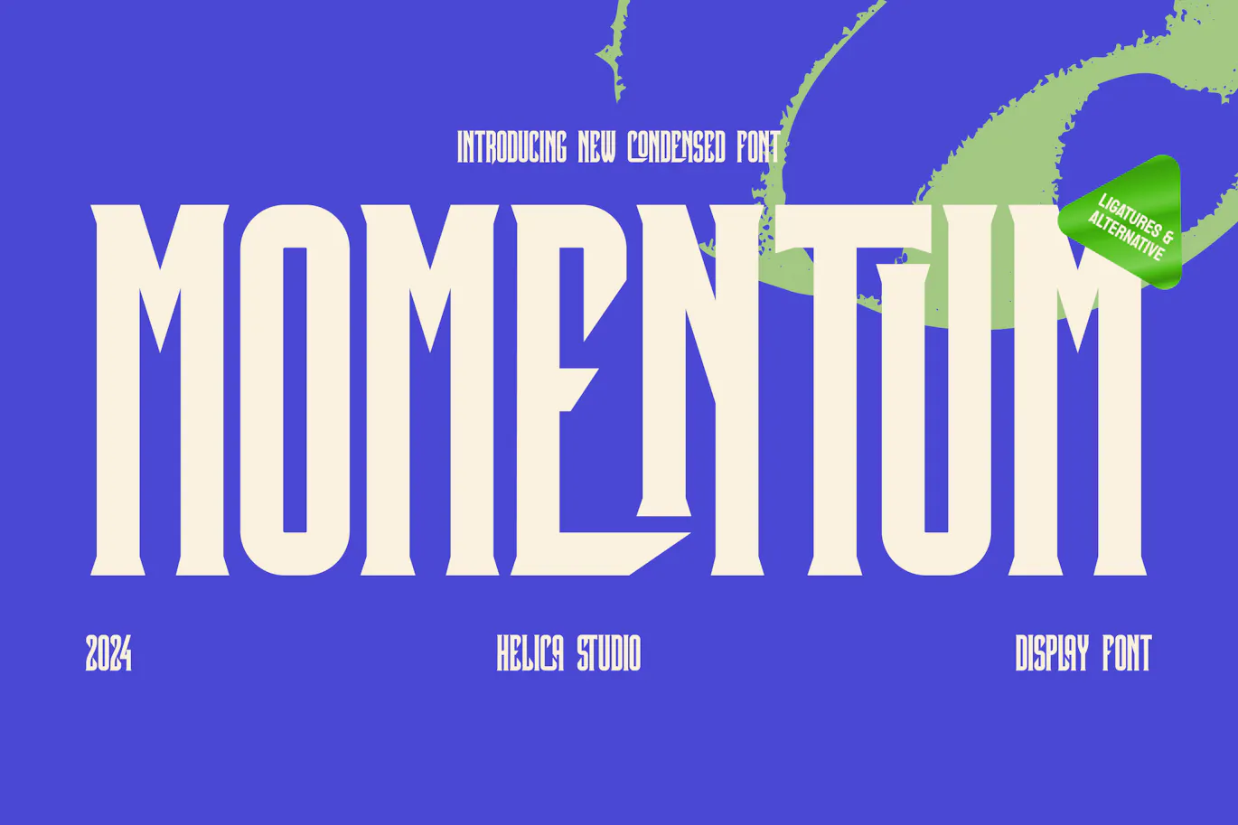 现代风格的英文衬线Condensed字体 - Momentum 设计字体 第12张