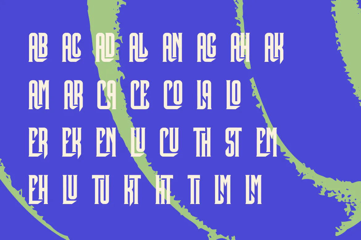 现代风格的英文衬线Condensed字体 - Momentum 设计字体 第11张
