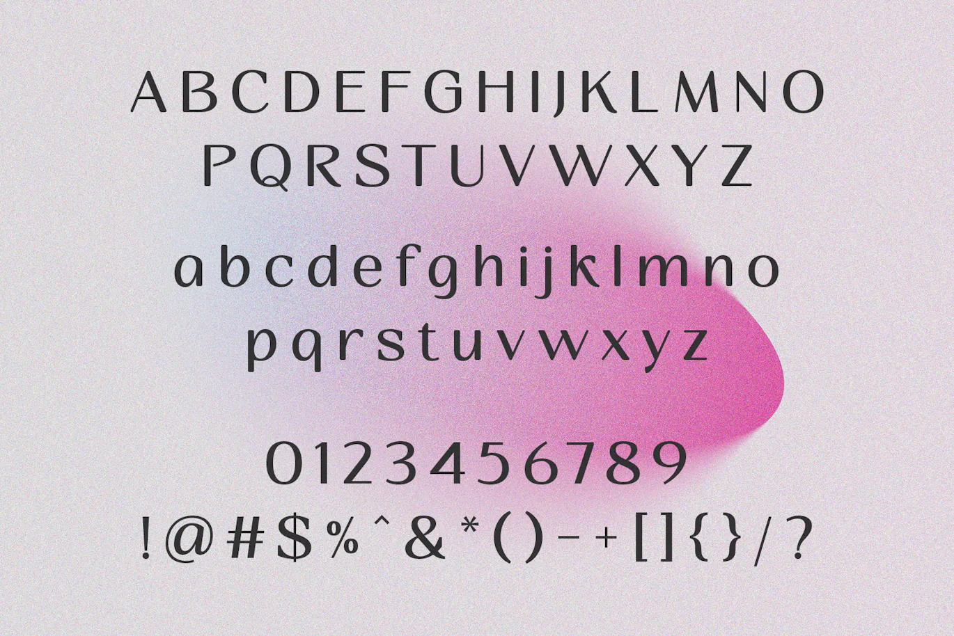 优雅现代的英文无衬线标志字体 - Glowing 设计字体 第4张