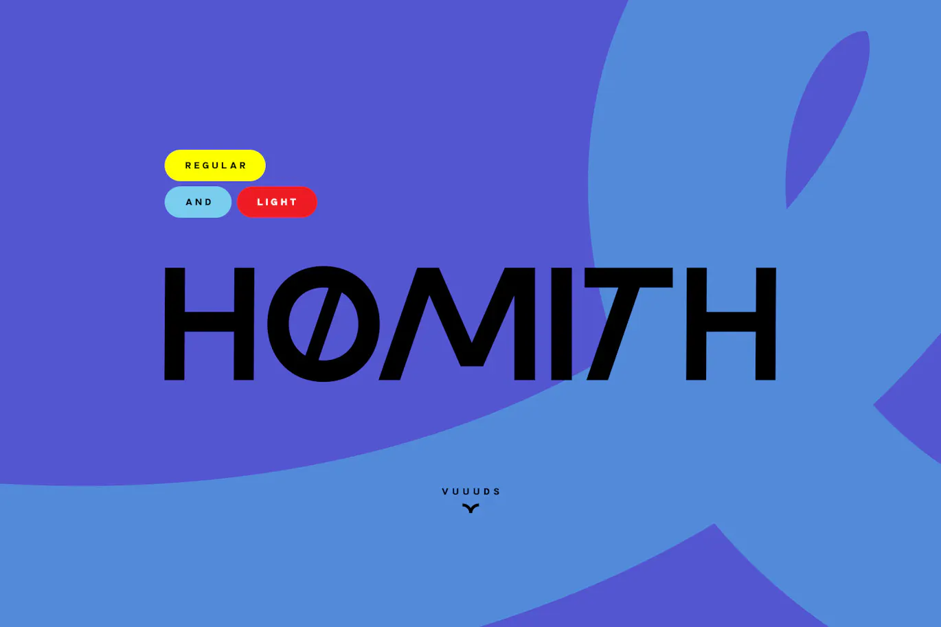 个性斜体效果的英文无衬线字体 - Homith 设计字体 第2张