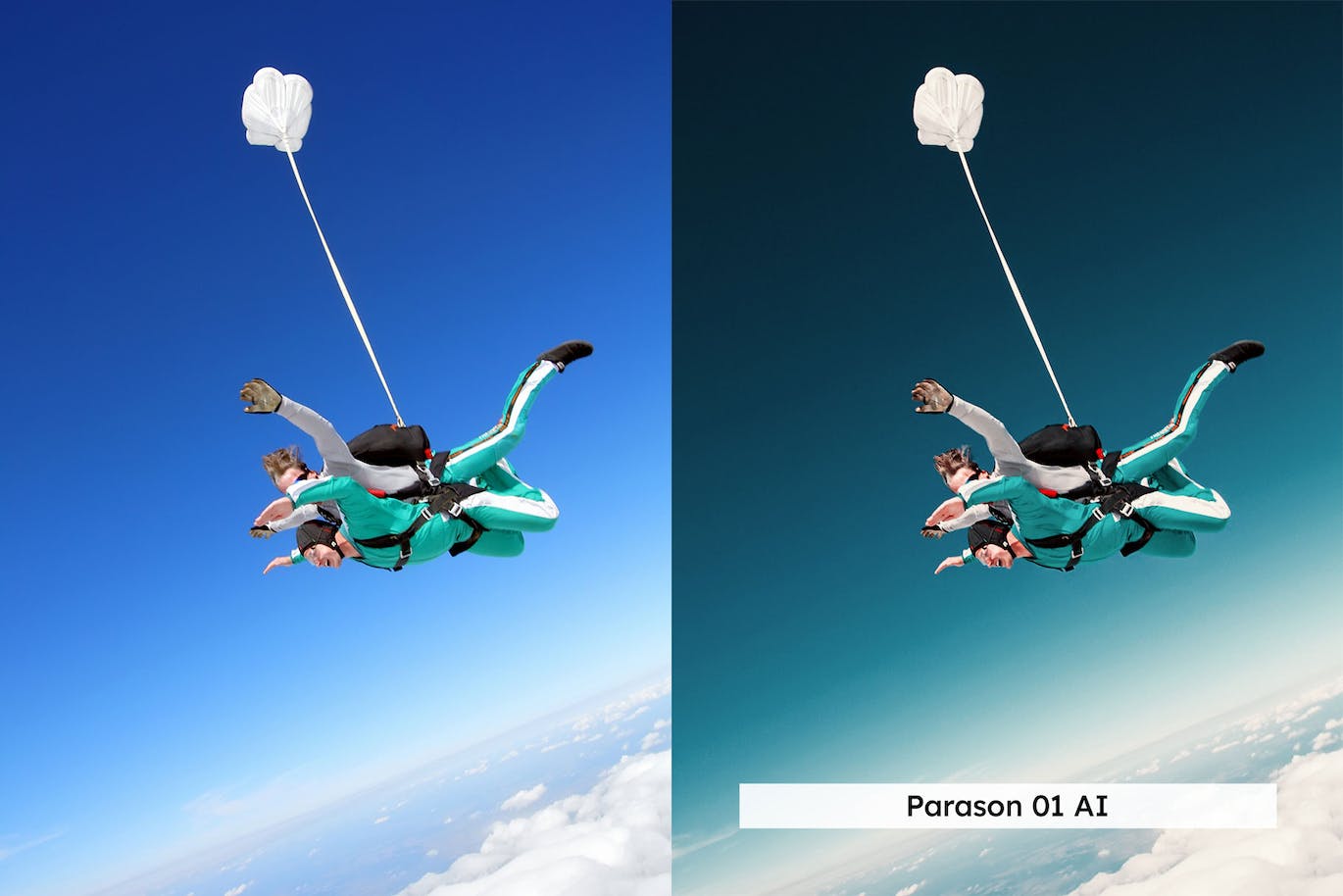 20 个空中极限运动拍摄后期调色 Lightroom 预设 20 SKydiving Lightroom Presets and LUTs-11