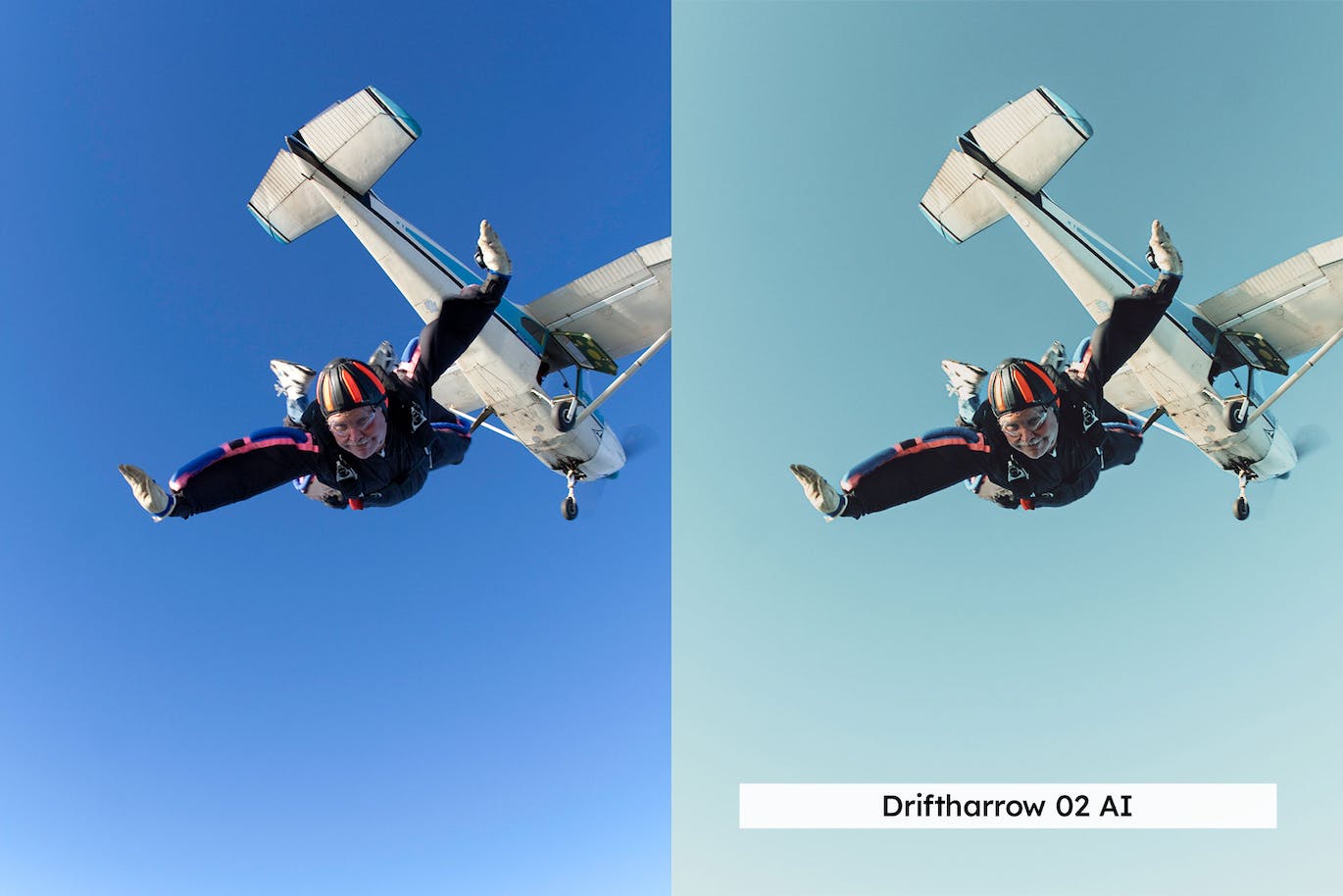 20 个空中极限运动拍摄后期调色 Lightroom 预设 20 SKydiving Lightroom Presets and LUTs-13