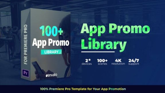 PR模板-三维手机应用界面APP应用介绍展示宣传动画 App Promo