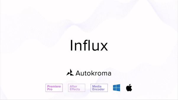 AE/PR插件-直接导入编辑MKV/MOV/FLV格式素材视频解码器 Influx v1.2.5 Win