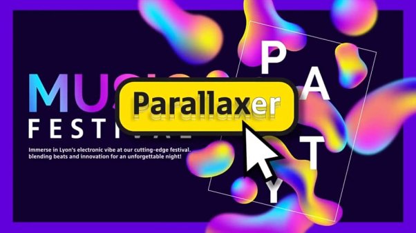 一键快速生成摄像机空间视差MG场景动画 Parallaxer v3.0 AE脚本