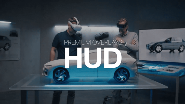 科技感HUD视觉效果叠加动画AE/PR模板 Premium Overlays HUD