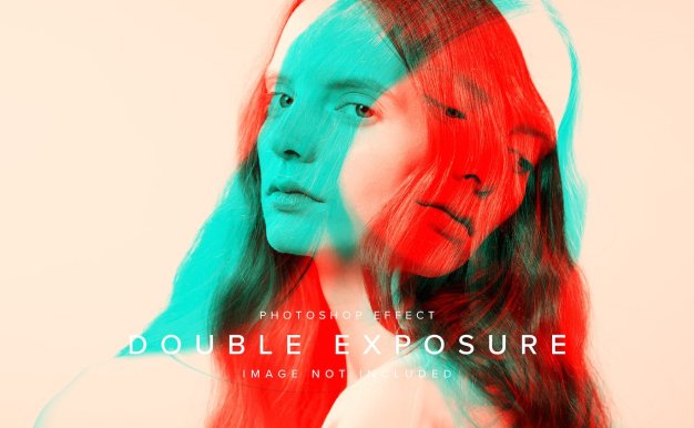 双重曝光PSD照片效果 Double Exposure PSD Photo Effect